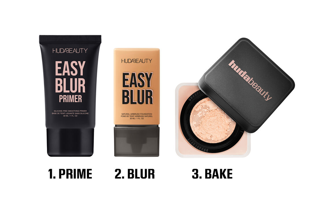 مجموعة Easy Routine Kit من Huda Beauty